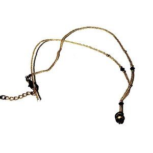 Vintage Jewelry Making Parts Glass Beads Broken Necklace